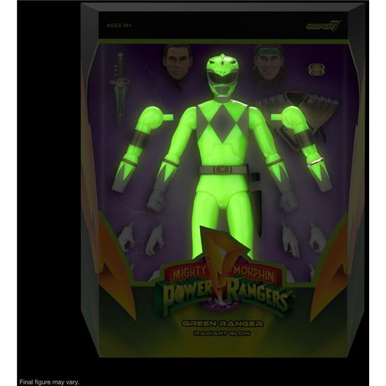Power Rangers: Green Ranger (Glow) Ultimates Action Figure 18 cm