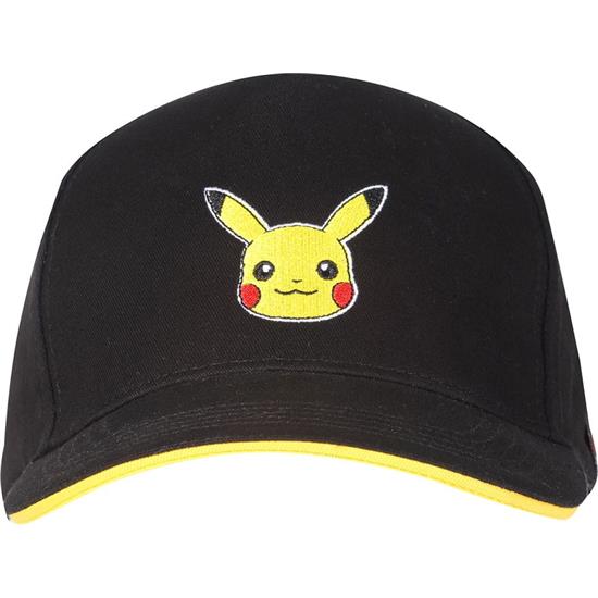 Pokémon: Pikachu Badge Curved Bill Cap