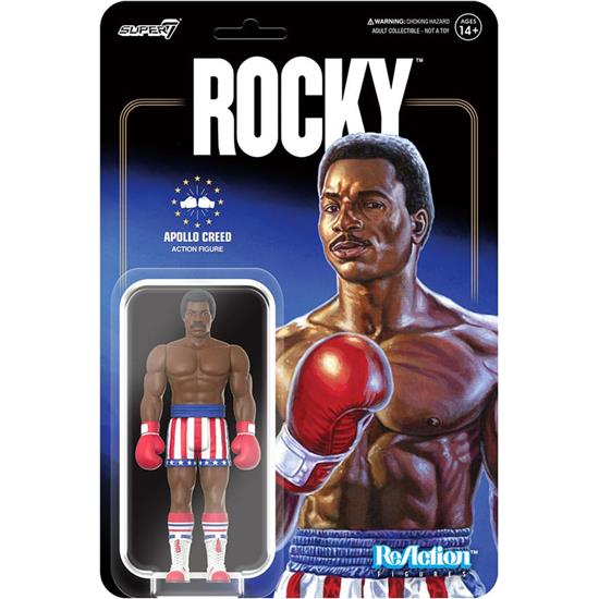 Rocky: Apollo Creed ReAction Action Figure 10 cm