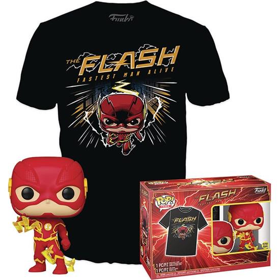 DC Comics: The Flash (GITD) POP! & Tee Box 
