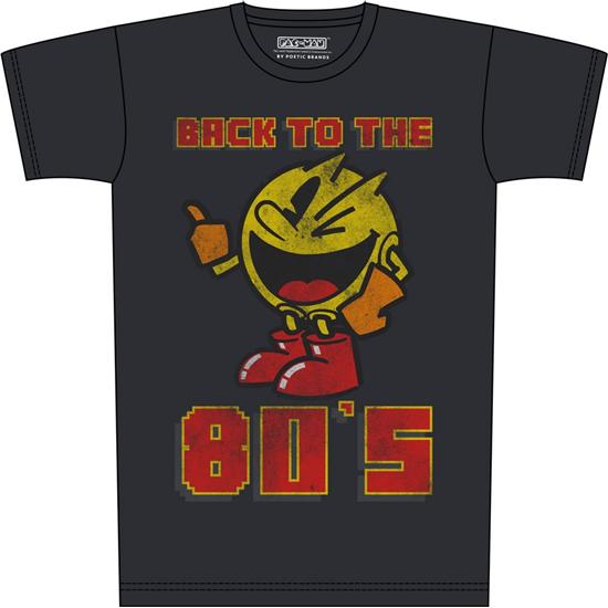 Pac-Man: Pac-Man T-Shirt Back to the 80