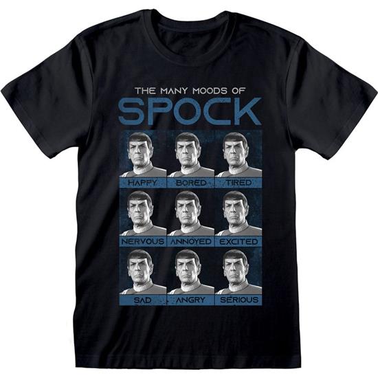 Star Trek: Many Mood Of Spock T-Shirt