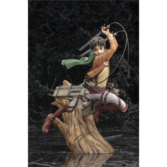 Manga & Anime: Eren Yeager Renewal Package Ver. ARTFXJ Statue 1/8 26 cm