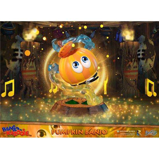 Banjo-Kazooie: Pumpkin Banjo Statue 20 cm