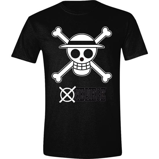 One Piece: Skull Black & White T-Shirt