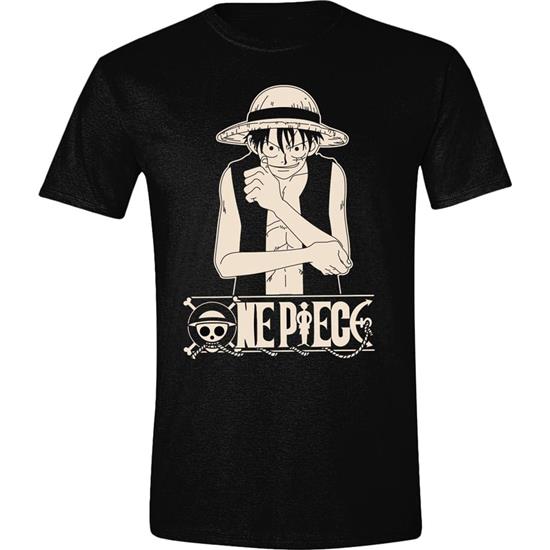 One Piece: Luffy Pose Logo T-Shirt