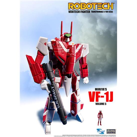 Robotech: Robotech Veritech Micronian Pilot Collection Action Figure 1/100 Miriya Sterling VF-1J 15 cm
