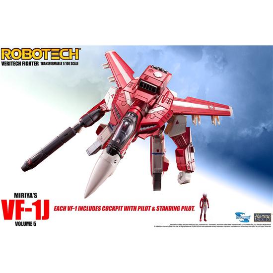 Robotech: Robotech Veritech Micronian Pilot Collection Action Figure 1/100 Miriya Sterling VF-1J 15 cm