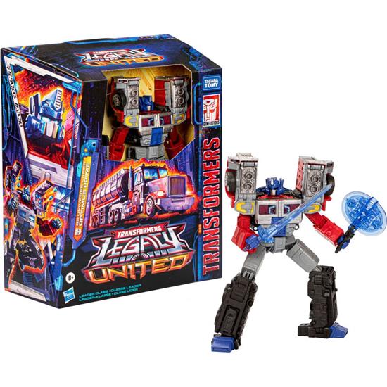 Transformers: G2 Universe Laser Optimus Prime Legacy United Leader Class Action Figure 19 cm