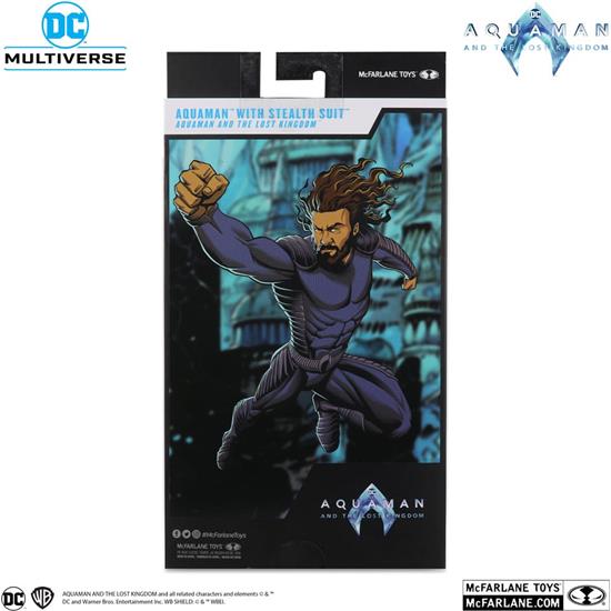DC Comics: Aquaman with Stealth Suit Action Figure 18 cm