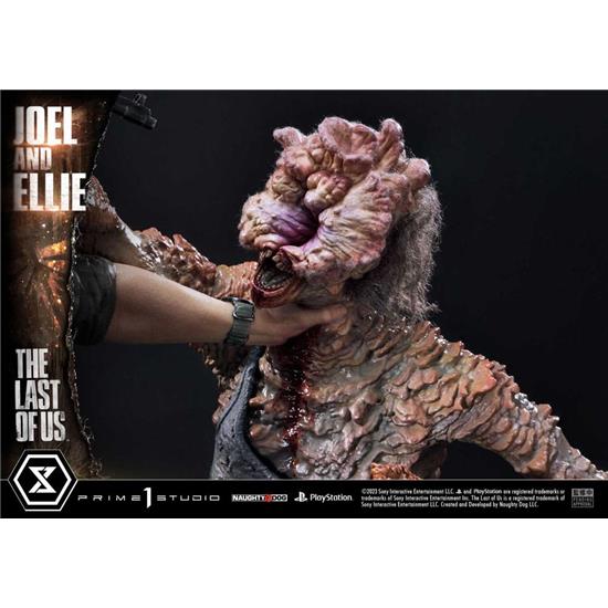 Last of Us: Joel & Ellie Deluxe Version Ultimate Premium Masterline Series Statue 