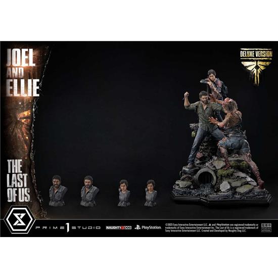 Last of Us: Joel & Ellie Deluxe Version Ultimate Premium Masterline Series Statue 