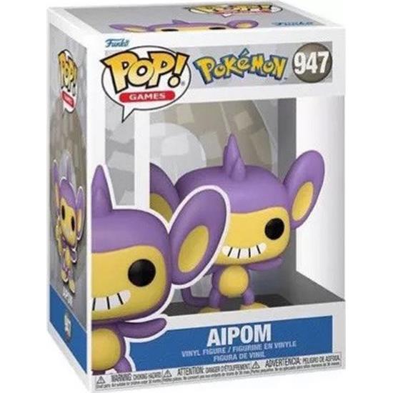 Pokémon: Aipom POP! Games Vinyl Figur (#947)