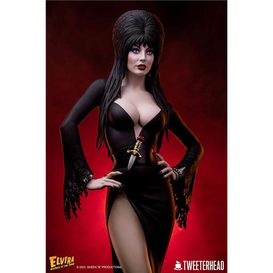 Elvira: Elvira: Mistress of the Dark Maquette 1/4 48 cm