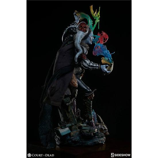 Court of the Dead: Court of the Dead Premium Format Figure Malavestros Deaths Chronicler Fool 52 cm