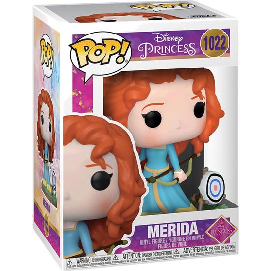 Brave: Merida (Brave) Ultimate Princess POP! Disney Vinyl Figur (#1022)