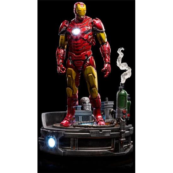 Avengers: Iron Man Unleashed Marvel Deluxe Art Scale Statue 1/10 23 cm