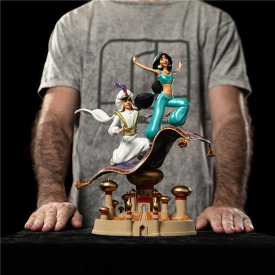 Aladdin: Aladdin and Yasmine Statue 1/10 30 cm