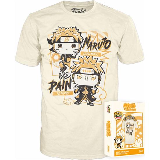Naruto Shippuden: Naruto v Pain Boxed Tee POP! T-Shirt