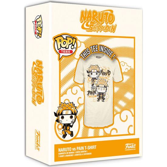 Naruto Shippuden: Naruto v Pain Boxed Tee POP! T-Shirt