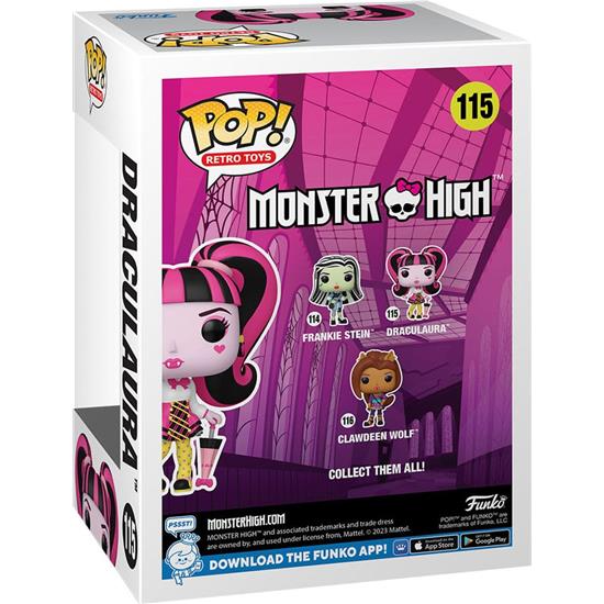 Monster High: Draculaura POP! Retro Toys Vinyl Figur (#115)