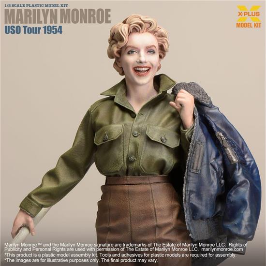Marilyn Monroe: Marilyn Monroe USO Tour 1954 Plastic Model Kit 1/8 25 cm
