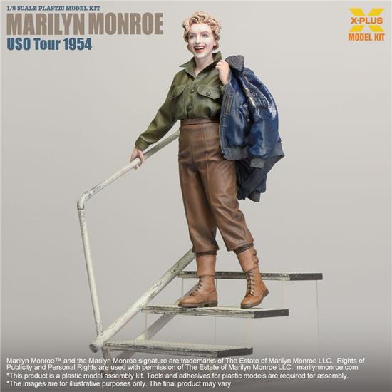 Marilyn Monroe: Marilyn Monroe USO Tour 1954 Plastic Model Kit 1/8 25 cm