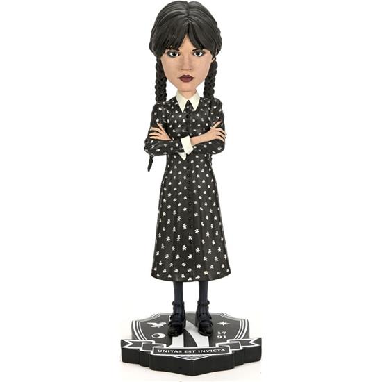 Wednesday: Wednesday Addams Head Knocker Bobble-Head 21 cm