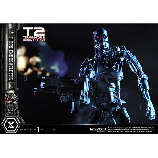 Terminator: T800 Judgment Day Endoskeleton Museum Masterline Series Statue 1/3 74 cm