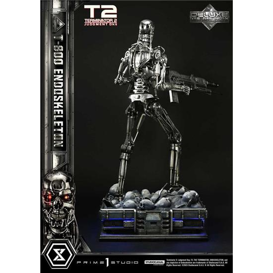 Terminator: T800 Judgment Day Endoskeleton Deluxe Version Museum Masterline Series Statue 1/3 74 cm