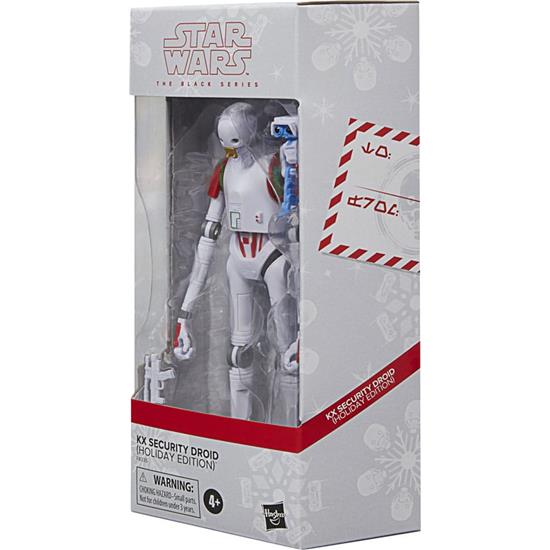 Star Wars: KX Security Droid (Holiday Edition) Black Series Action Figure 15 cm