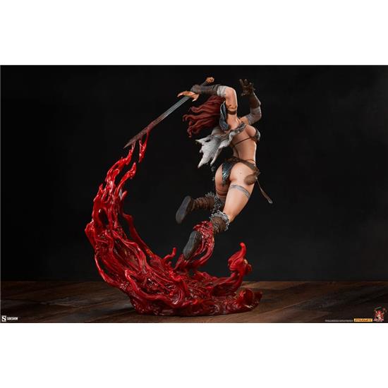 Red Sonja: Red Sonja (A Savage Sword) Premium Format Statue  58 cm