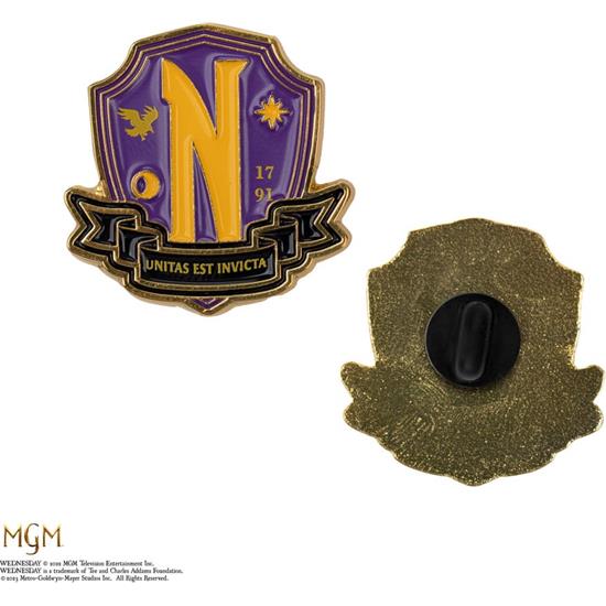Wednesday: Nevermore Academy Pins 2-Pack