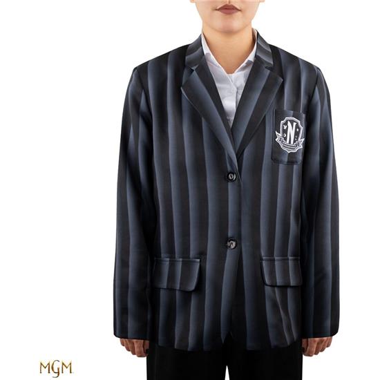 Wednesday: Nevermore Academy black Striped Blazer Jacket