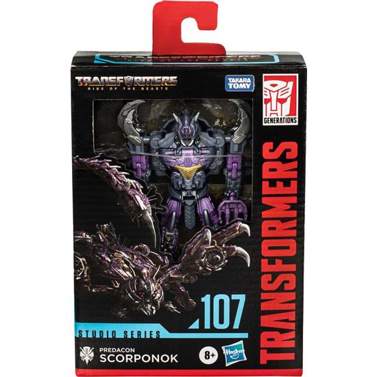 Transformers: 107 Predacon Scorponok Generations Studio Series Deluxe Class Action Figure 11 cm