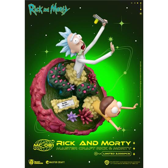 Rick and Morty: Rick and Morty Master Craft Statue 42 cm