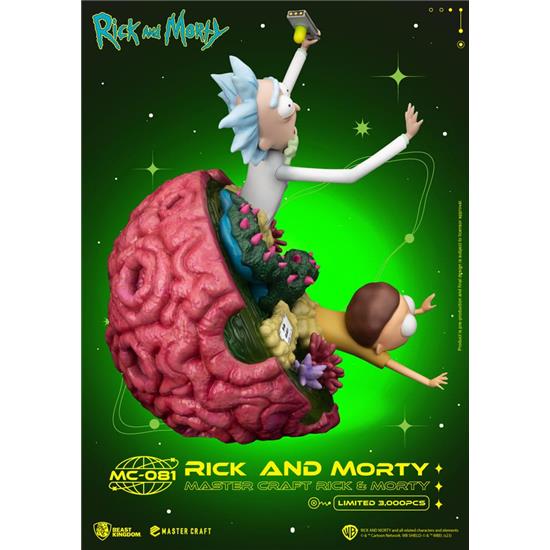 Rick and Morty: Rick and Morty Master Craft Statue 42 cm