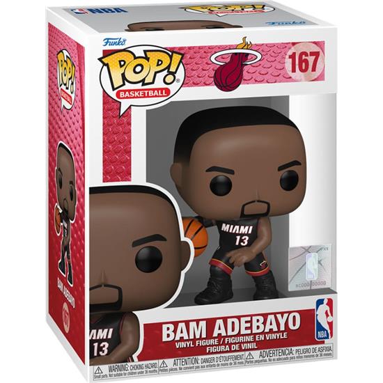 NBA: Bam Adebayo NBA Legends POP! Sports Vinyl Figur (#167)
