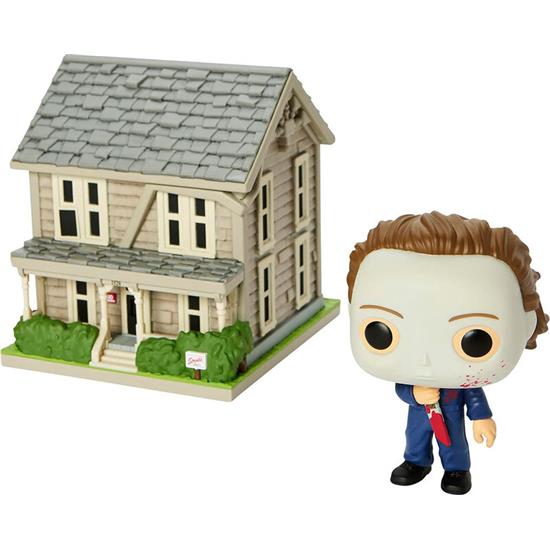 Diverse: Michael Myers with Myers House Exclusive POP! Town Vinyl Figur (#25)