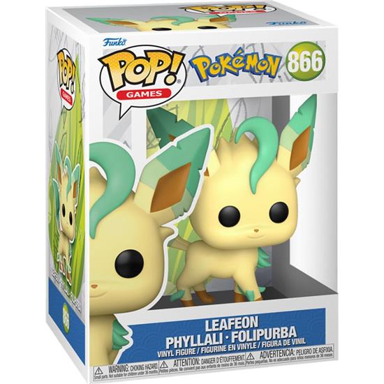Pokémon: Leafeon POP! Games Vinyl Figur (#866)