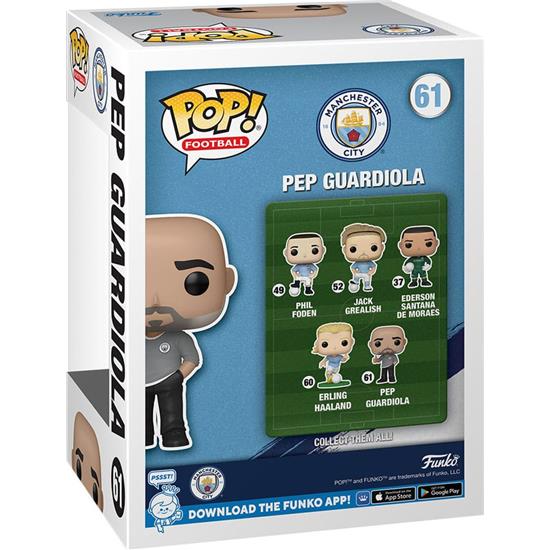 Football: Pep Guardiola POP! Football Vinyl Figur (#61)