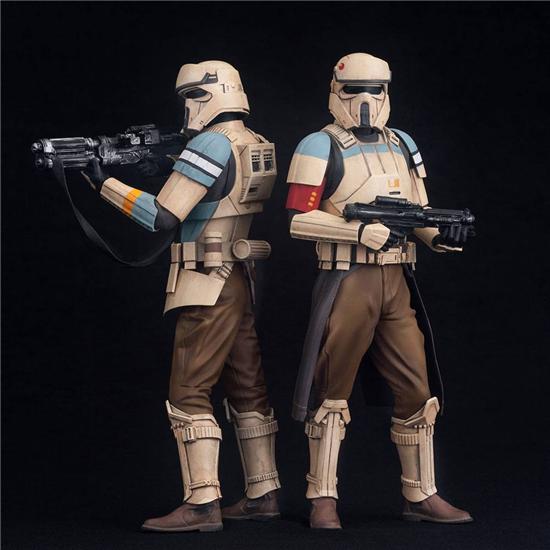 Star Wars: Star Wars Rogue One ARTFX+ Statue 2-Pack Scarif Stormtrooper 18 cm