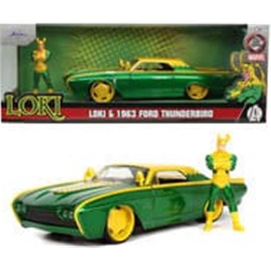 Loki: Ford Thunderbird Loki Diecast Model 1/24