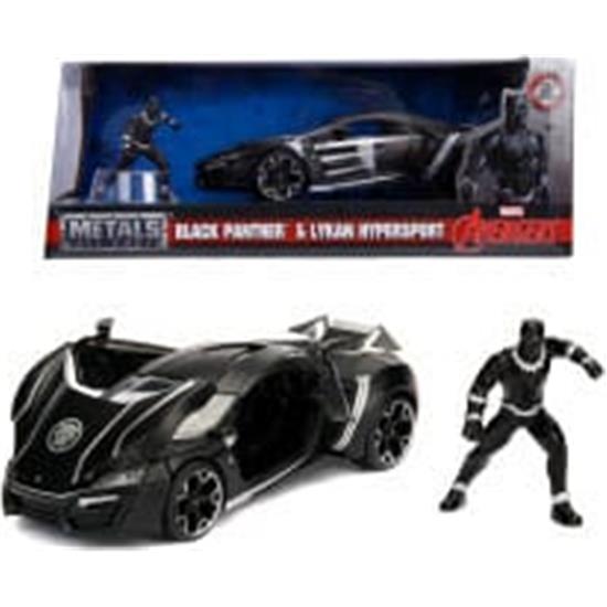 Marvel: Lykan Hypersport Black Panther Diecast Model 1/24