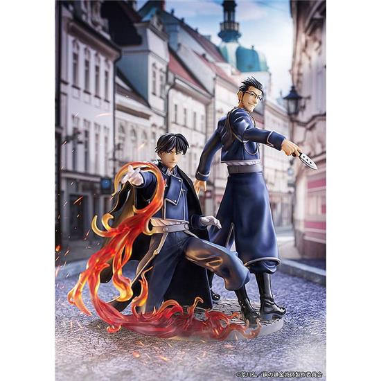 Manga & Anime: Roy Mustang & Maes Hughes Kizuna Statue 27 cm