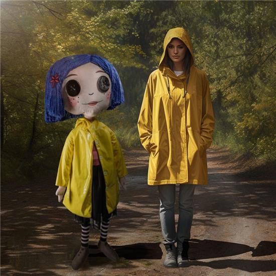 Coraline: Coraline with Button Eyes Life-Size Bamse 152 cm