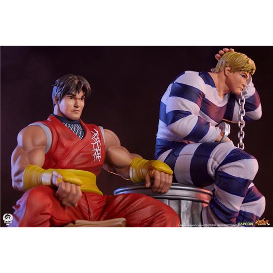 Street Fighter: Cody & Guy Statue 1/10 18 cm