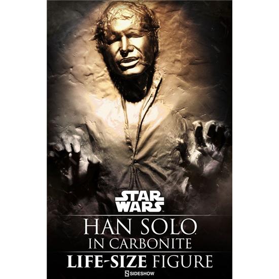 Star Wars: Star Wars Life-Size Statue Han Solo in Carbonite 231 cm