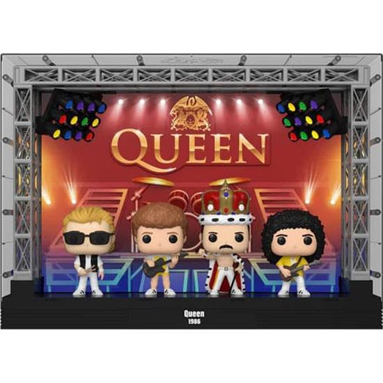 Queen: Wembley Stadium POP Moments Deluxe Vinyl Figur 4-Pak