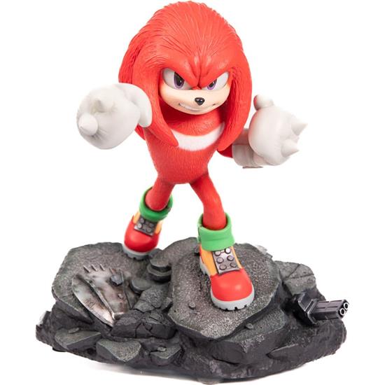 Sonic The Hedgehog: Knuckles Standoff Statue 30 cm